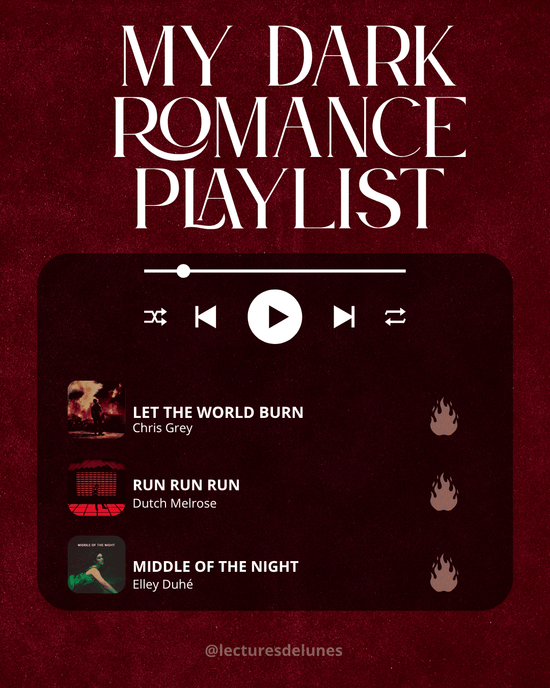Dark Romance Playlist