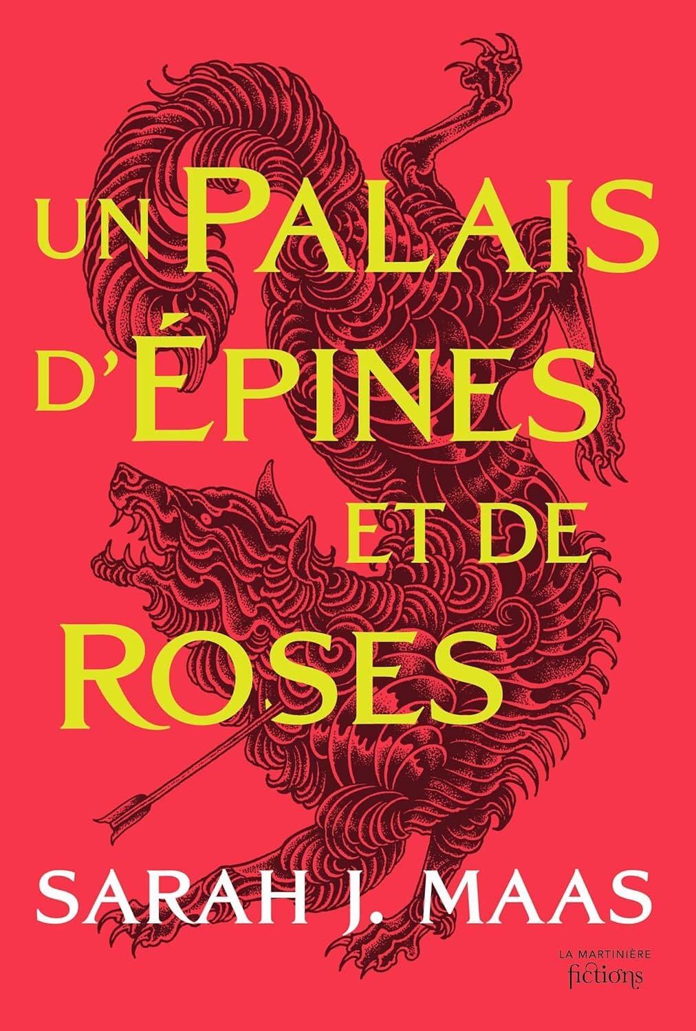 Couverture de Un palais dépine et de rose Tome 1 ( ACOTAR)