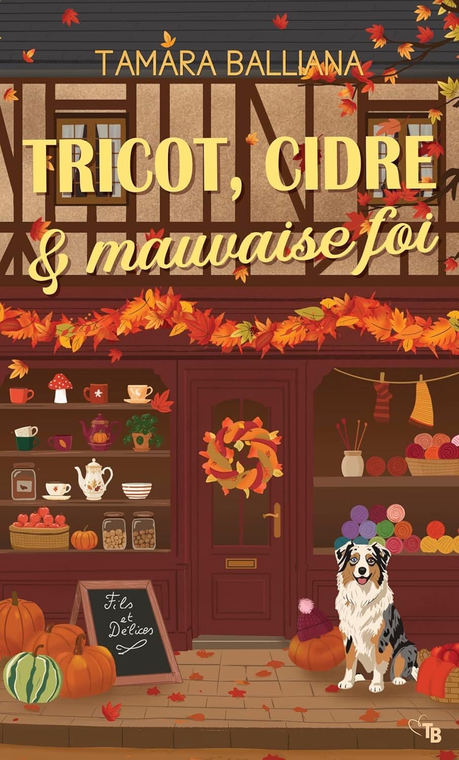 Couverture de Tricot, cidre et mauvaise foi